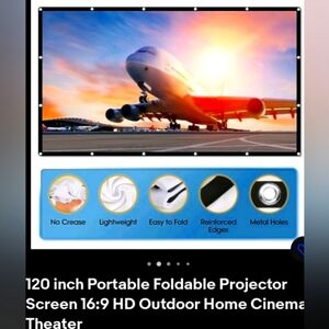 120 inch projector screen